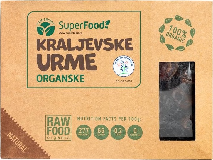 Urme kraljevske organske Superfood doo